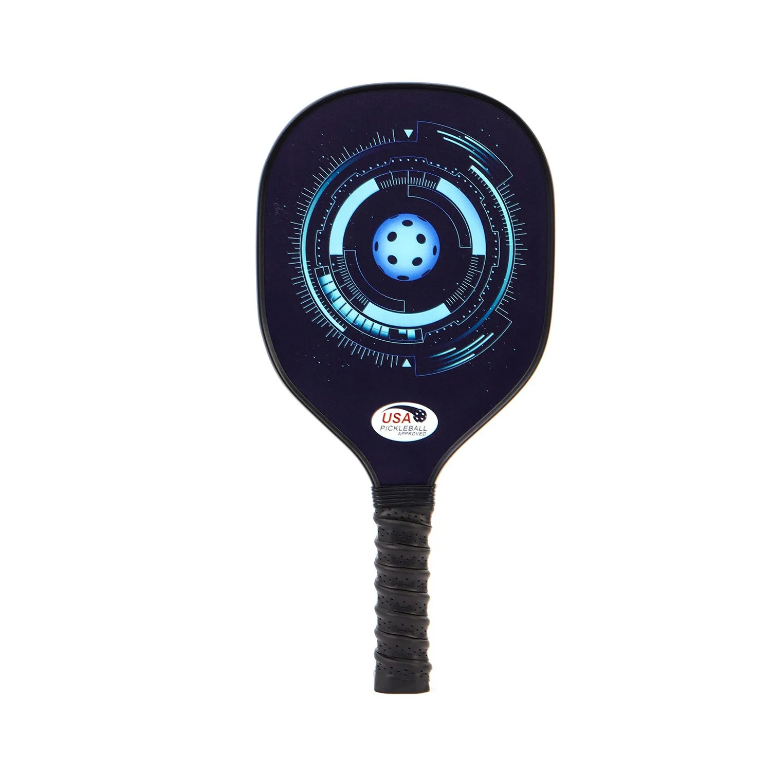 Poplar Peak wooden sports training racket for table tennis and pickleball beginners.
