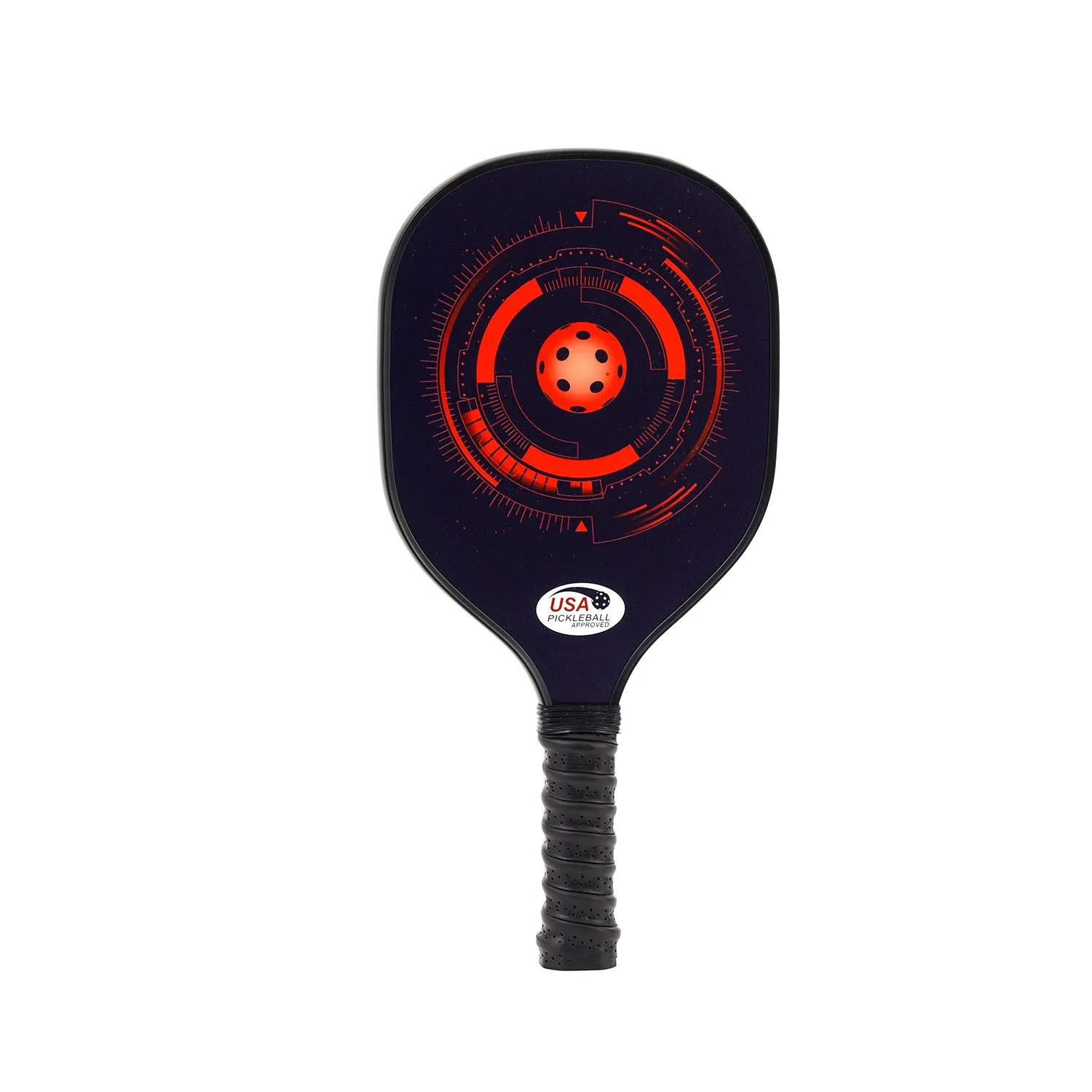 Poplar Peak wooden sports training racket for table tennis and pickleball beginners.