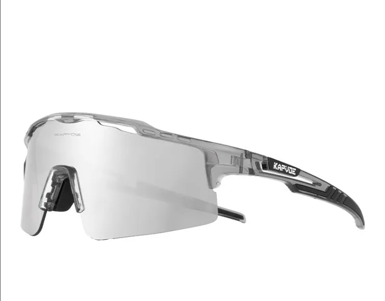TR90 full rim polarized HD riding glasses bicycle sunglasses colourful three lens set