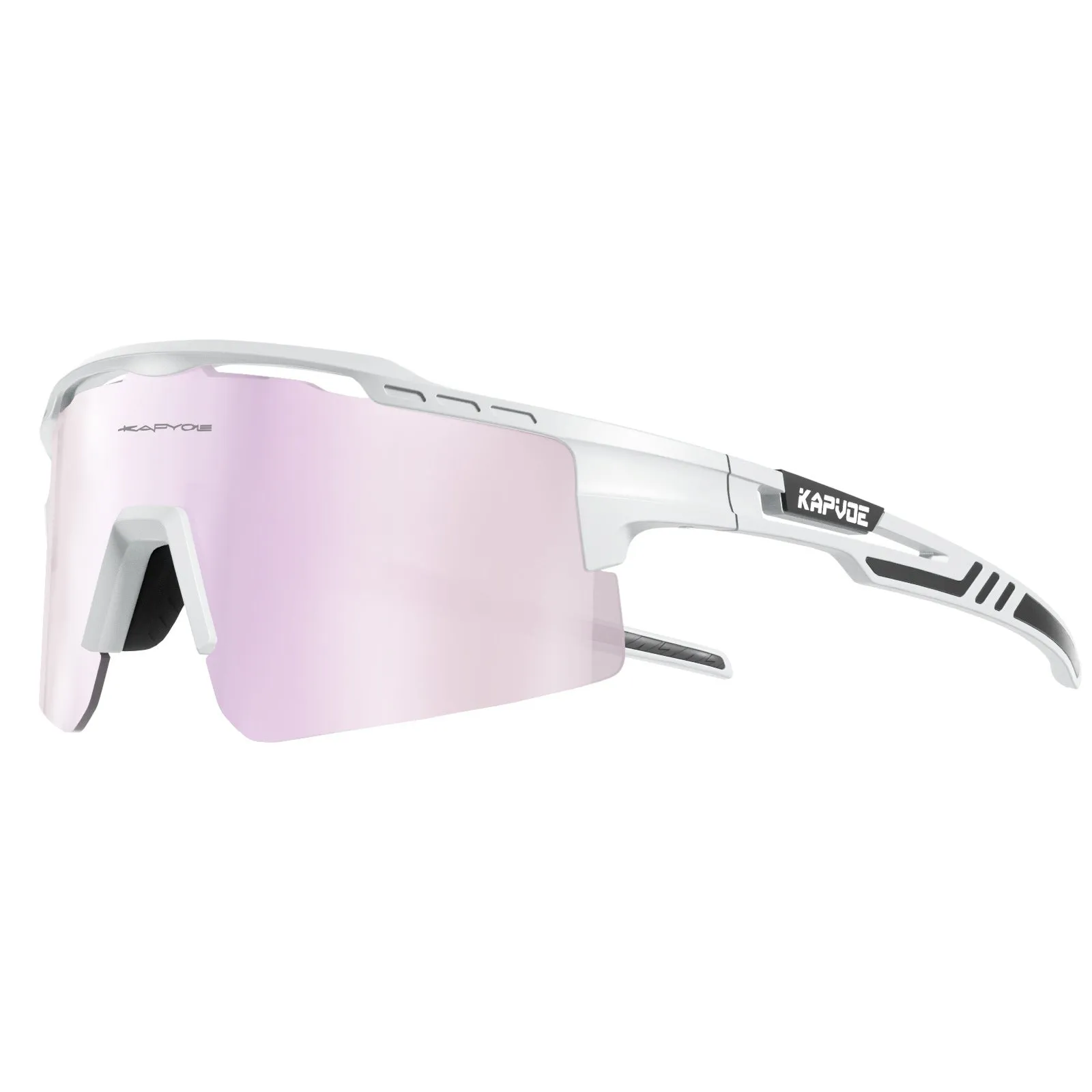 TR90 full rim polarized HD riding glasses bicycle sunglasses colourful three lens set