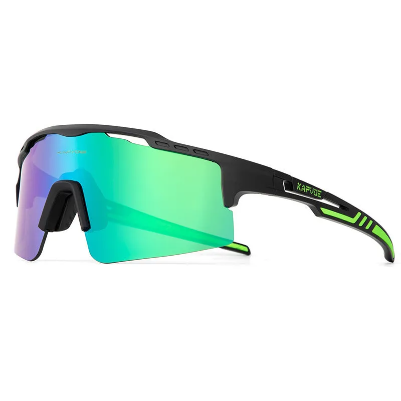 TR90 full rim polarized HD riding glasses bicycle sunglasses colourful three lens set