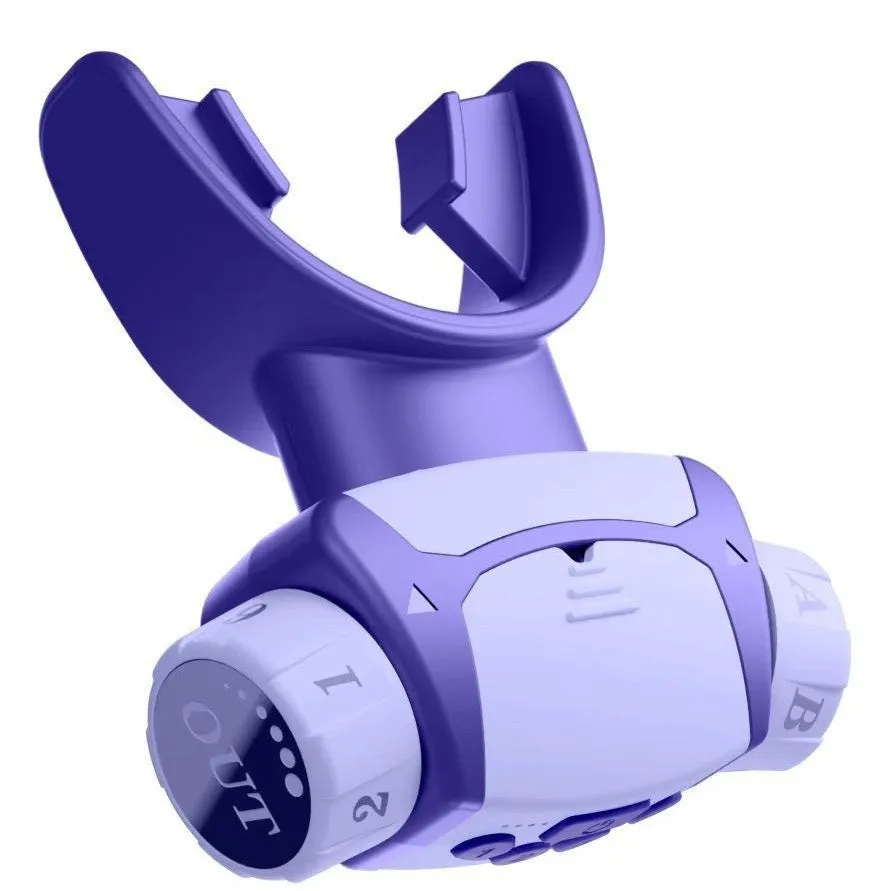 Plastic breathing trainer exerciser for running and fitness equipment in multiple colour options