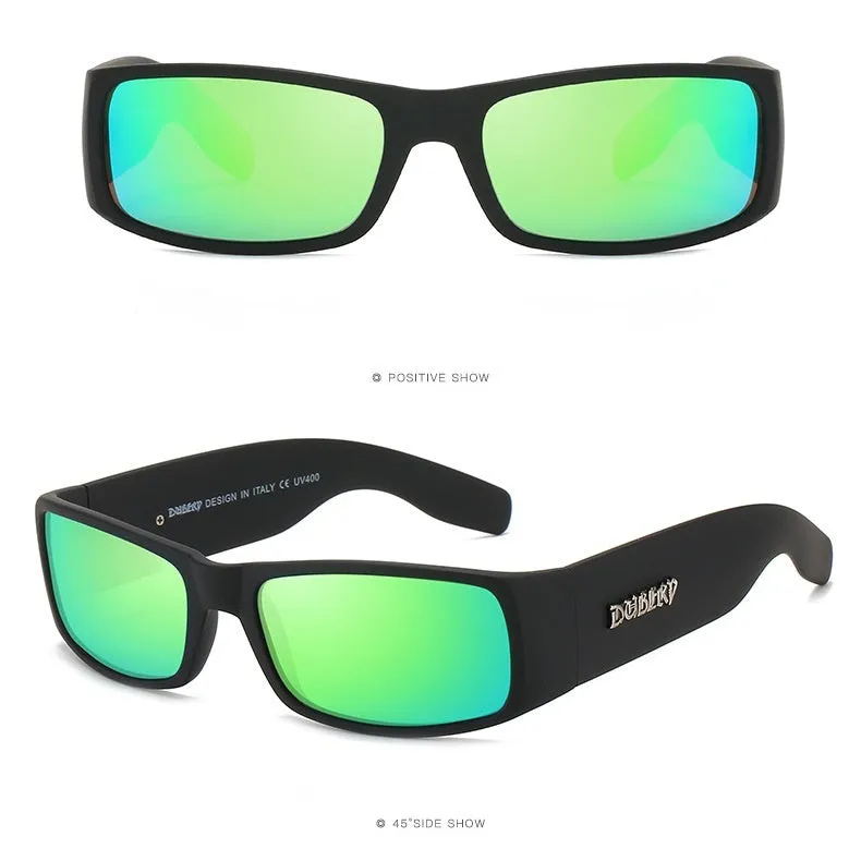 Gothic style European and American sports cycling sunglasses with PC lens and plastic frame