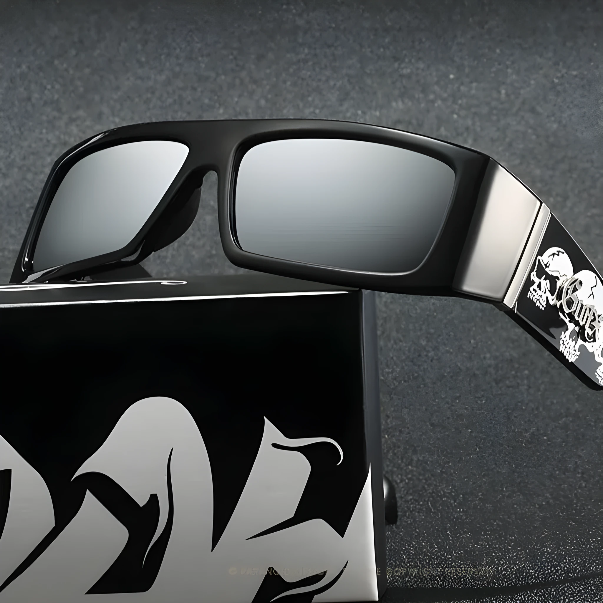 Motorcycle polarized sunglasses with PC frame, UV380 protection, G850 size, eight colour options