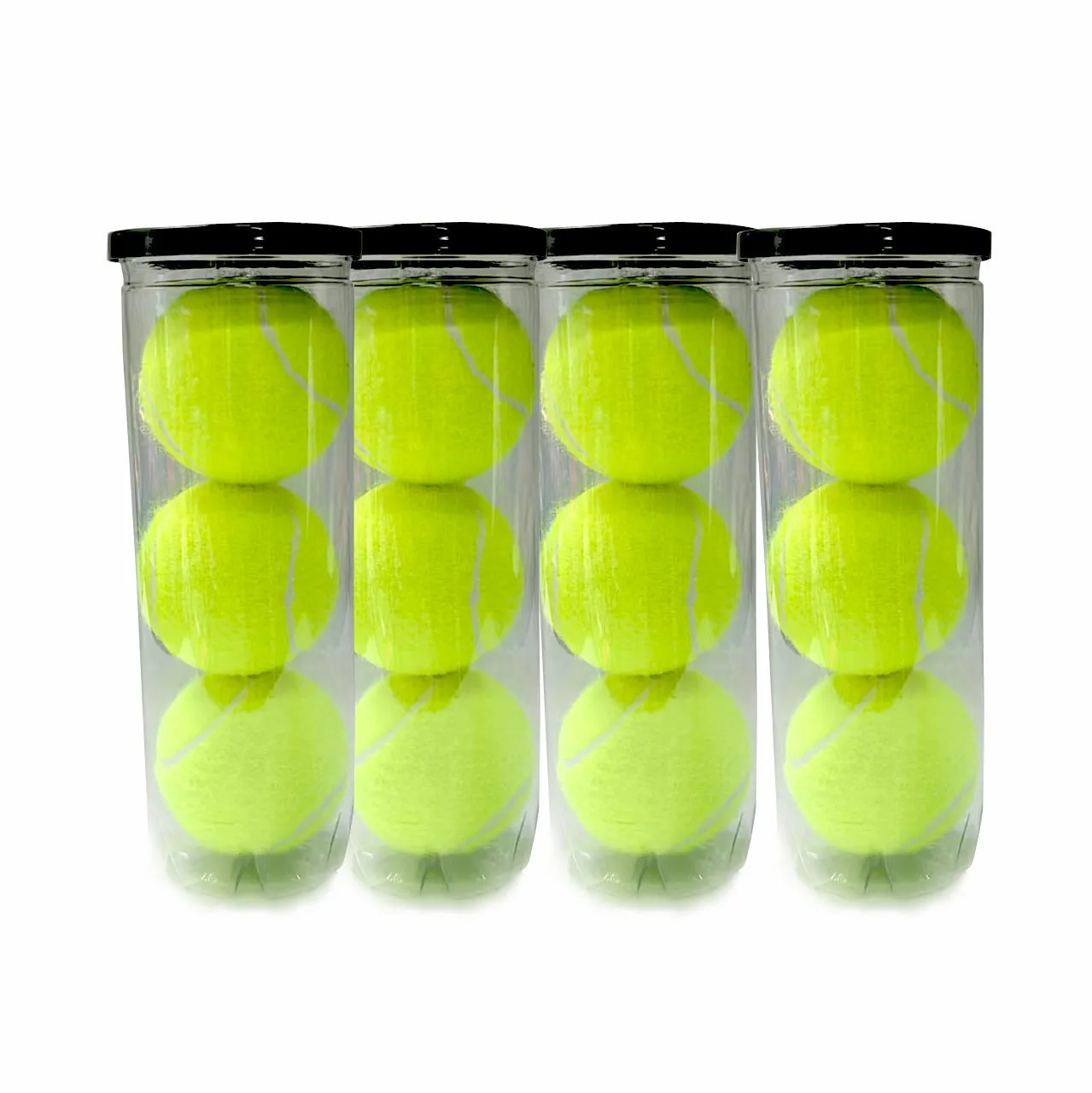 High elasticity durable training tennis rubber barrel ball in green, orange, pink, rose red colour options