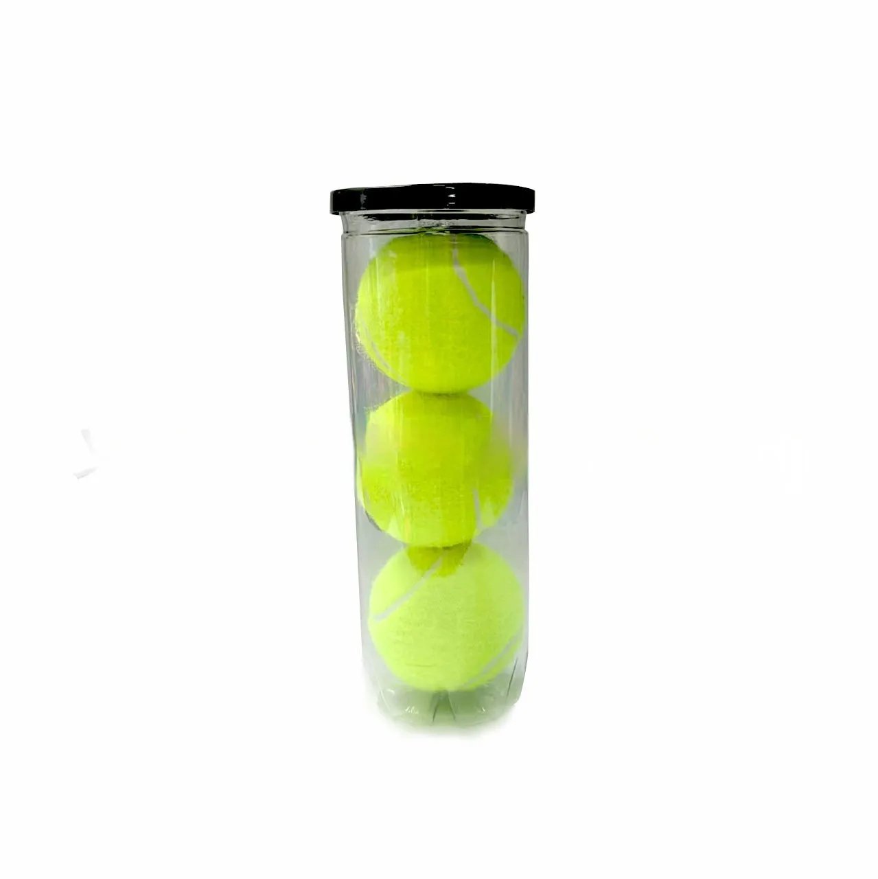 High elasticity durable training tennis rubber barrel ball in green, orange, pink, rose red colour options