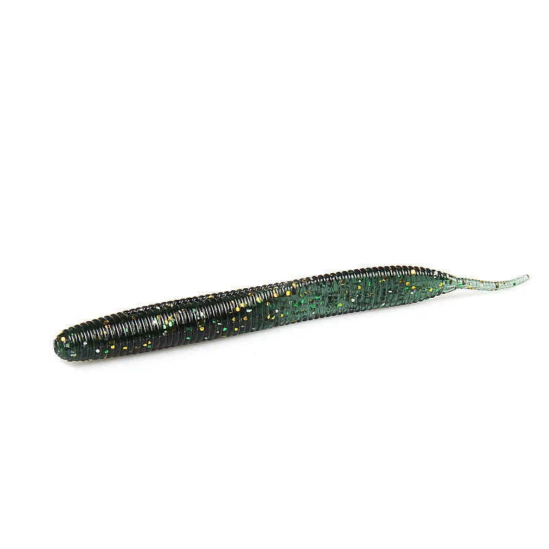 Lead-free noodle worm soft bait fishing lure in multiple colours available in 10cm and 7cm pack sizes