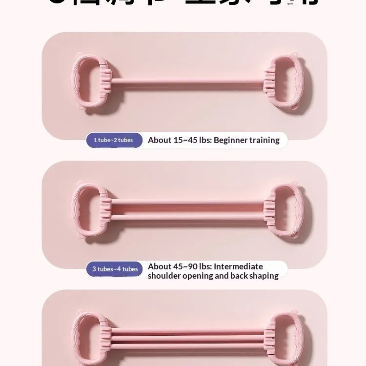 8-shaped puller for women back opener with cat ear non-slip handle in rock pink colour