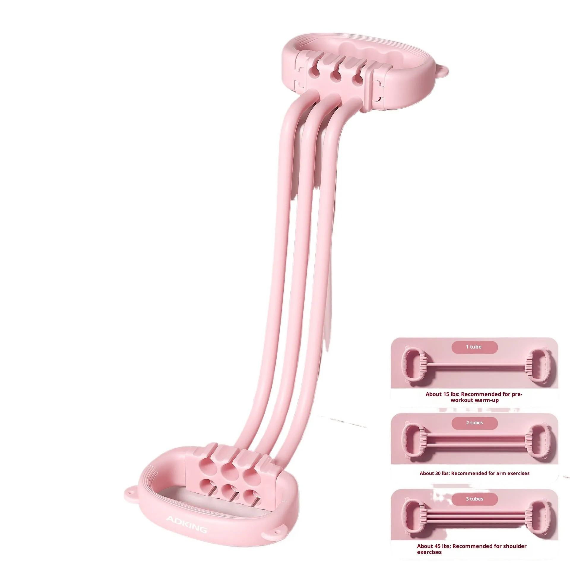 8-shaped puller for women back opener with cat ear non-slip handle in rock pink colour