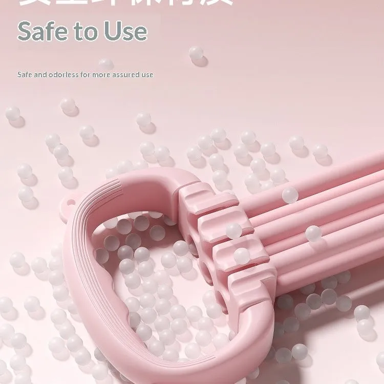 8-shaped puller for women back opener with cat ear non-slip handle in rock pink colour