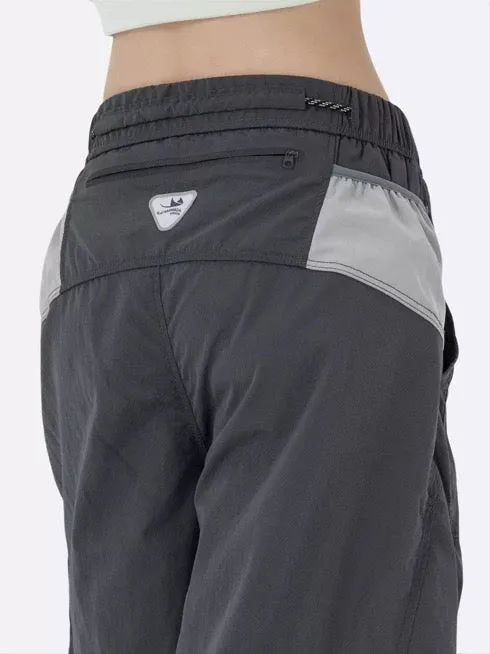 Fleece-lined quick-dry paratrooper cargo pants in army green with cargo pockets and adjustable cuffs