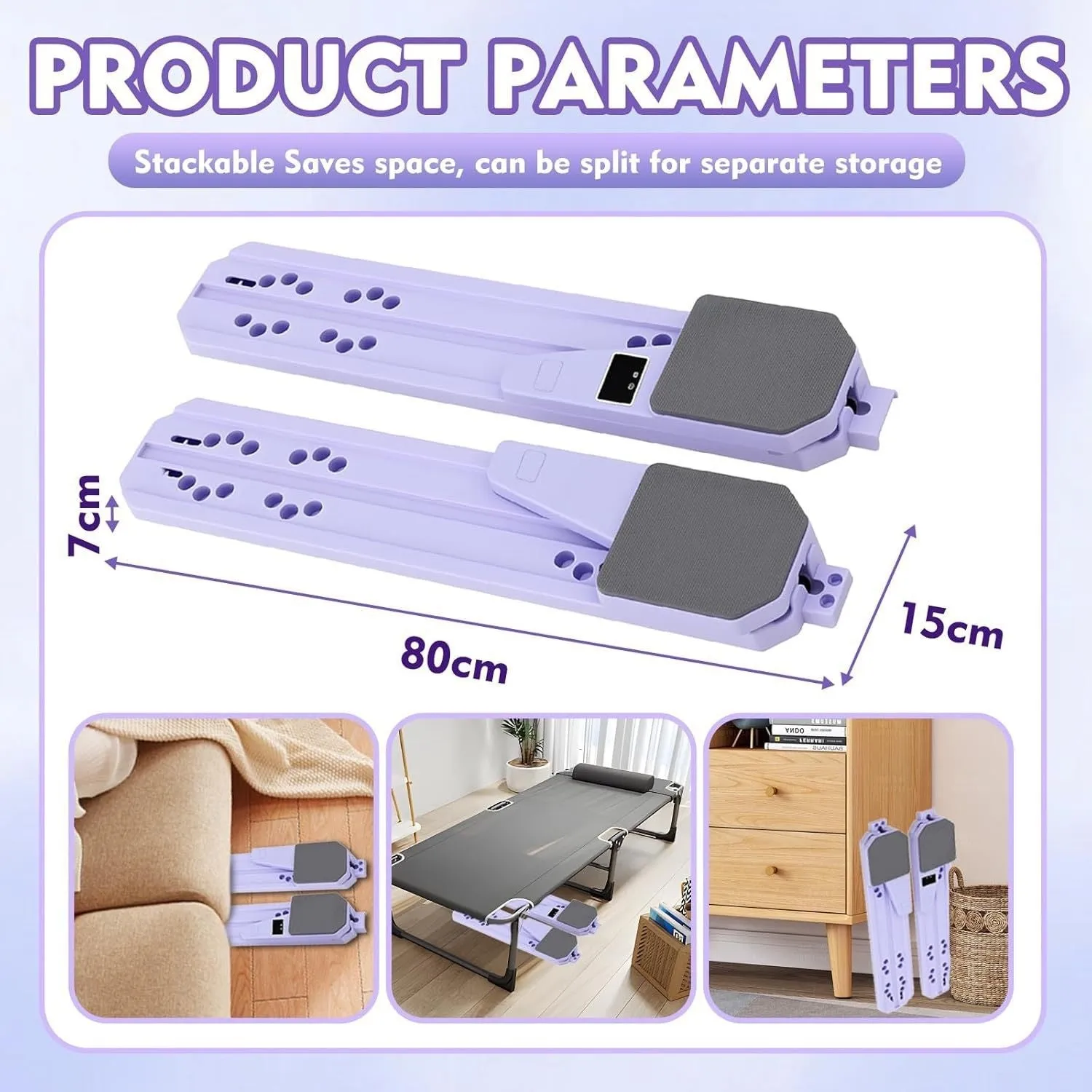 Split-type multi-function abdominal board in PP plastic with 2nd generation coloured armrest options