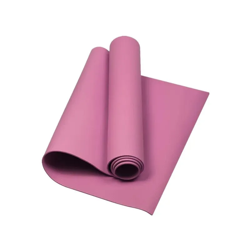 Portable EVA yoga mat for home nap and dance, 175×61cm, available in black, blue, pink, purple, 3mm or 4mm thick