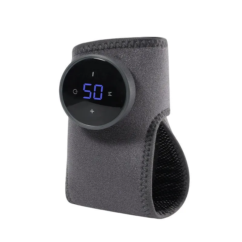 Multifunctional electric heating wrist ankle massager with USB power and vibration in light luxury style