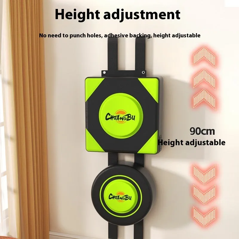Hanging boxing wall target with multiple size options including round and square shapes
