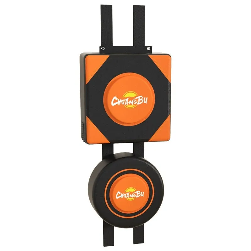 Hanging boxing wall target with multiple size options including round and square shapes