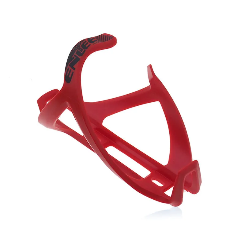 TPR plastic mountain bike water bottle cage in fluorescent yellow colour