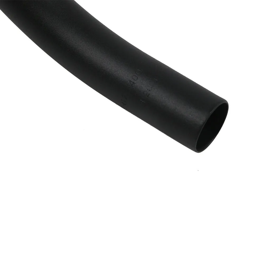 Black aluminium alloy road bike bent handlebar shown with four width size options: 380mm, 400mm, 420mm, and 440mm.