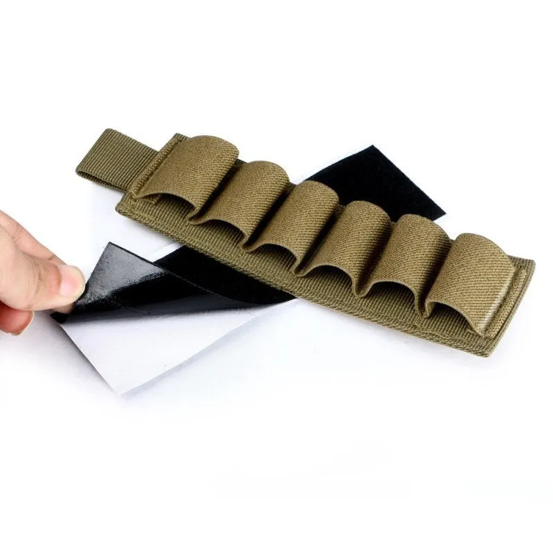 Tactical 6-hole storage stickers bag in 1000D nylon fabric with six storage compartments