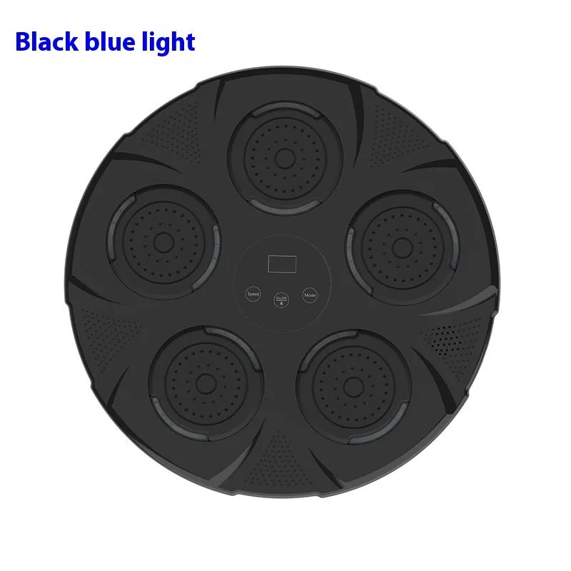 Wall-mounted smart boxing trainer sandbag with LED lights for martial arts practice