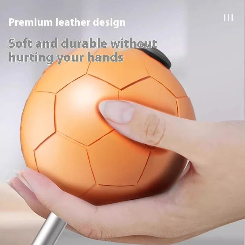 Vertical boxing reaction ball with focus mitts in orange and grey colour options