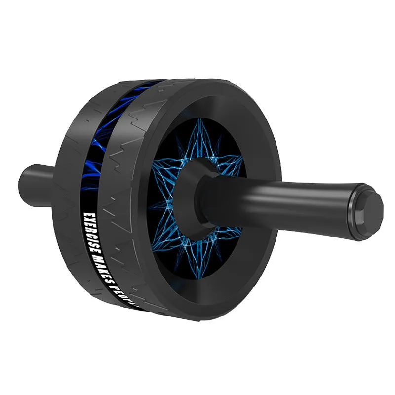 Abdominal wheel fitness equipment in various colours for core muscle training exercises