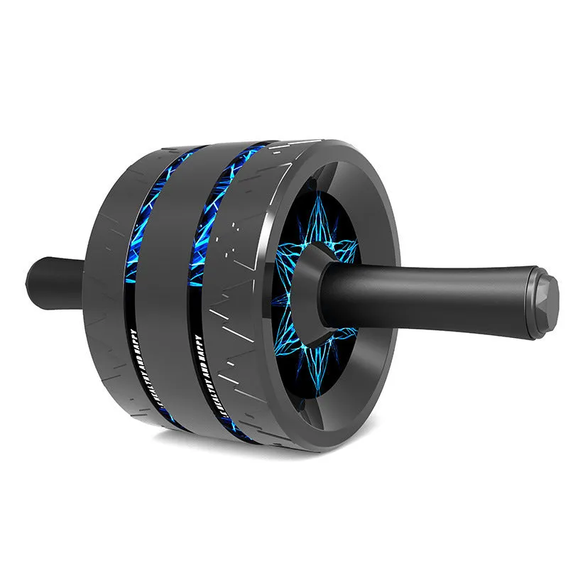 Abdominal wheel fitness equipment in various colours for core muscle training exercises