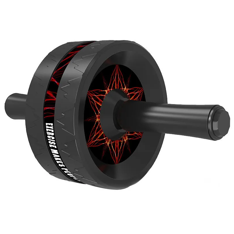 Abdominal wheel fitness equipment in various colours for core muscle training exercises