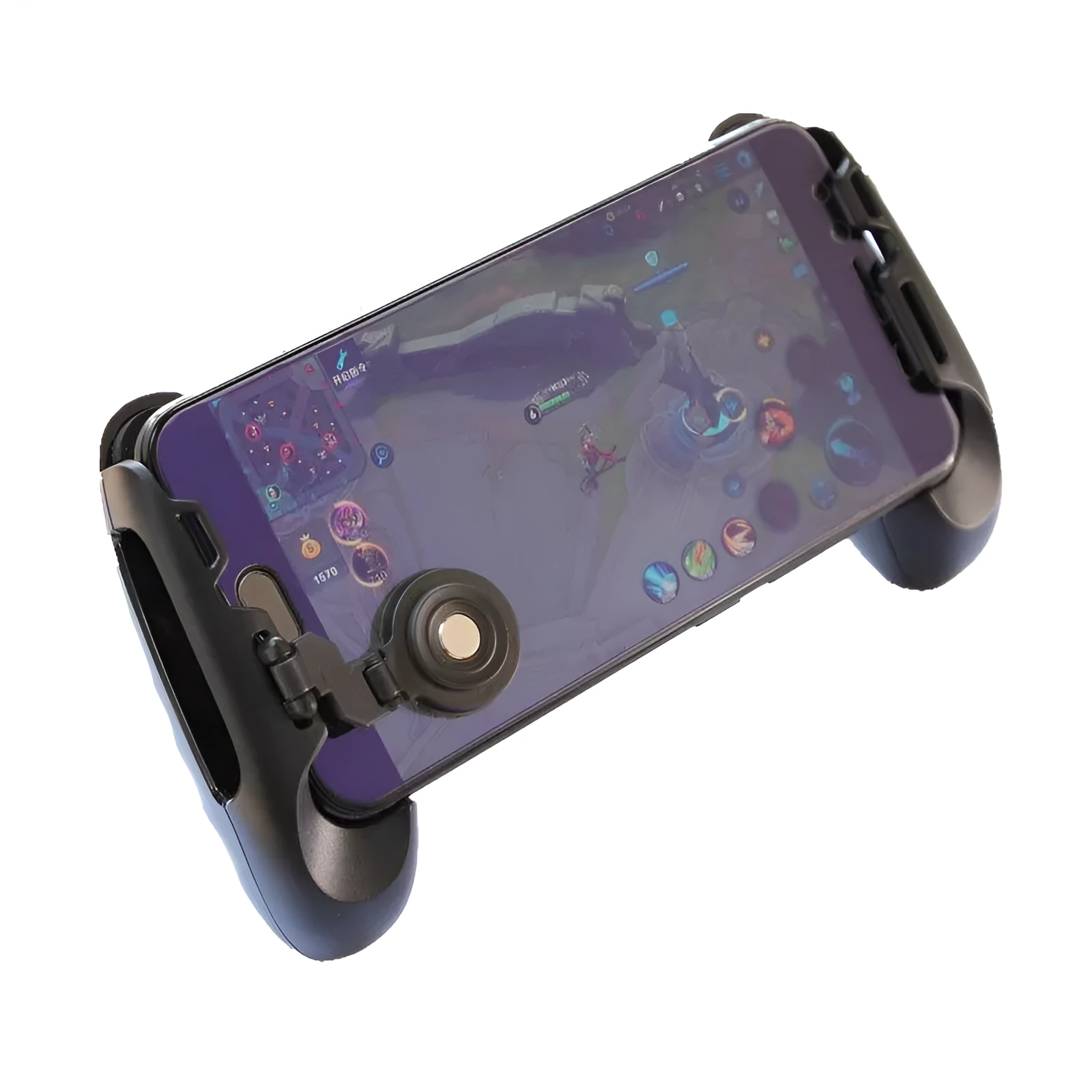 Pink gamepad with rocker grip suspended heat dissipation USB for Android iOS computer