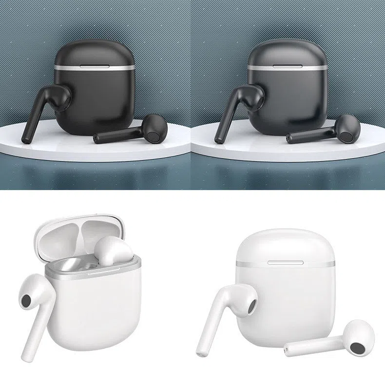 X60 true wireless Bluetooth earbuds V5.1 sports stereo headset black white 35g