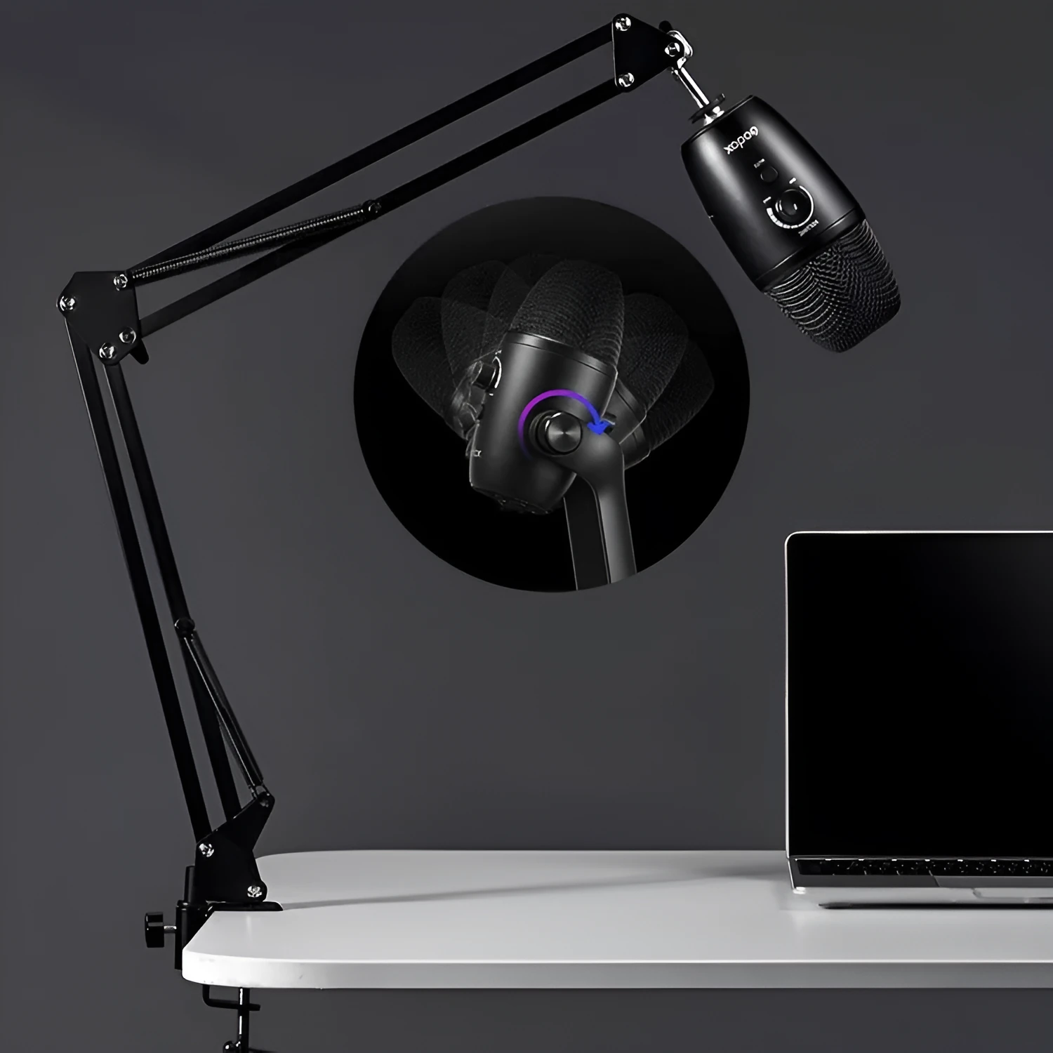 God cow UMIC82 wireless karaoke microphone with noise-cancelling technology