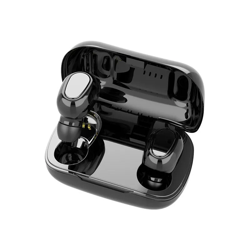 True wireless Bluetooth headset in Black, Pink and White colours with charging case