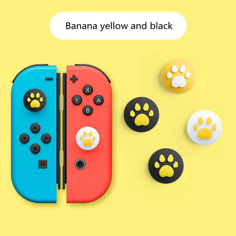 Silicone rocker caps and Joy-Con sleeves for Nintendo Switch Lite in assorted colours.