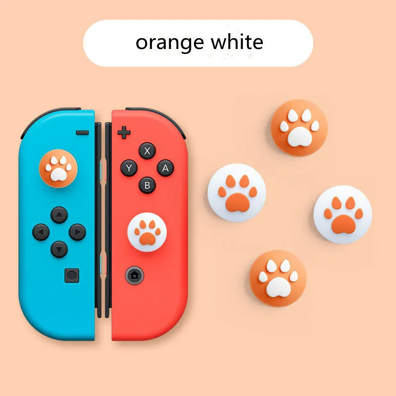 Silicone rocker caps and Joy-Con sleeves for Nintendo Switch Lite in assorted colours.