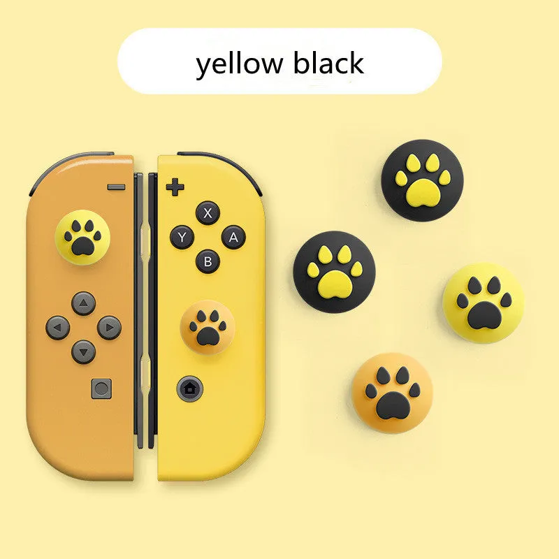 Silicone rocker caps and Joy-Con sleeves for Nintendo Switch Lite in assorted colours.
