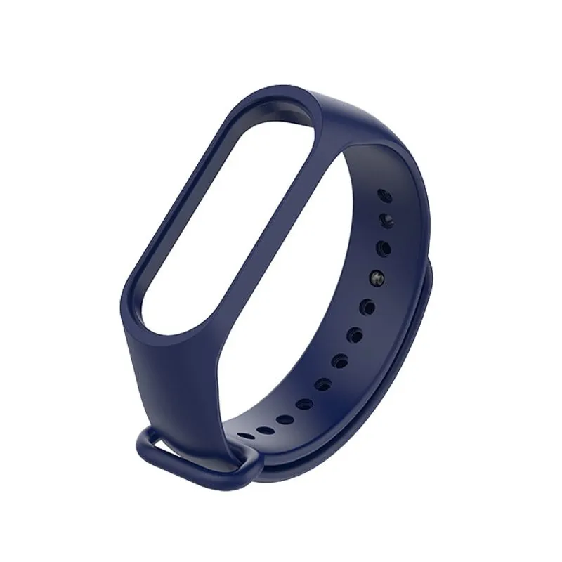Silicone replacement wristband for XIAOMI MI Band 3 in multiple colour options