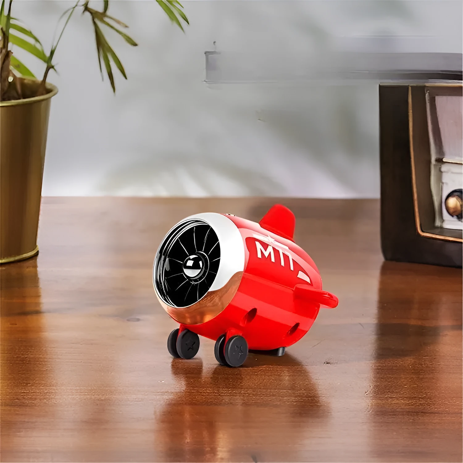Mini Bluetooth wireless speaker in multiple colour options showing compact size