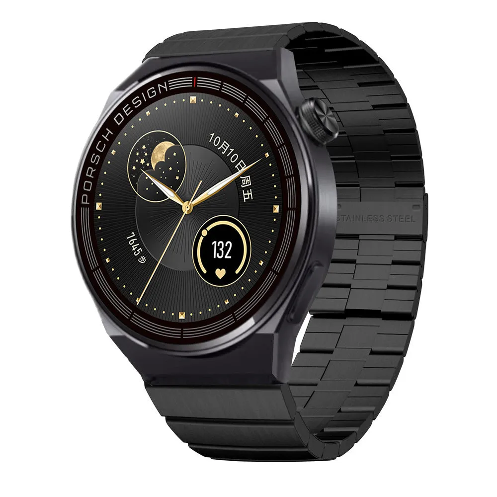 46mm smartwatch with offline payment and Bluetooth calling on wrist with multiple strap options
