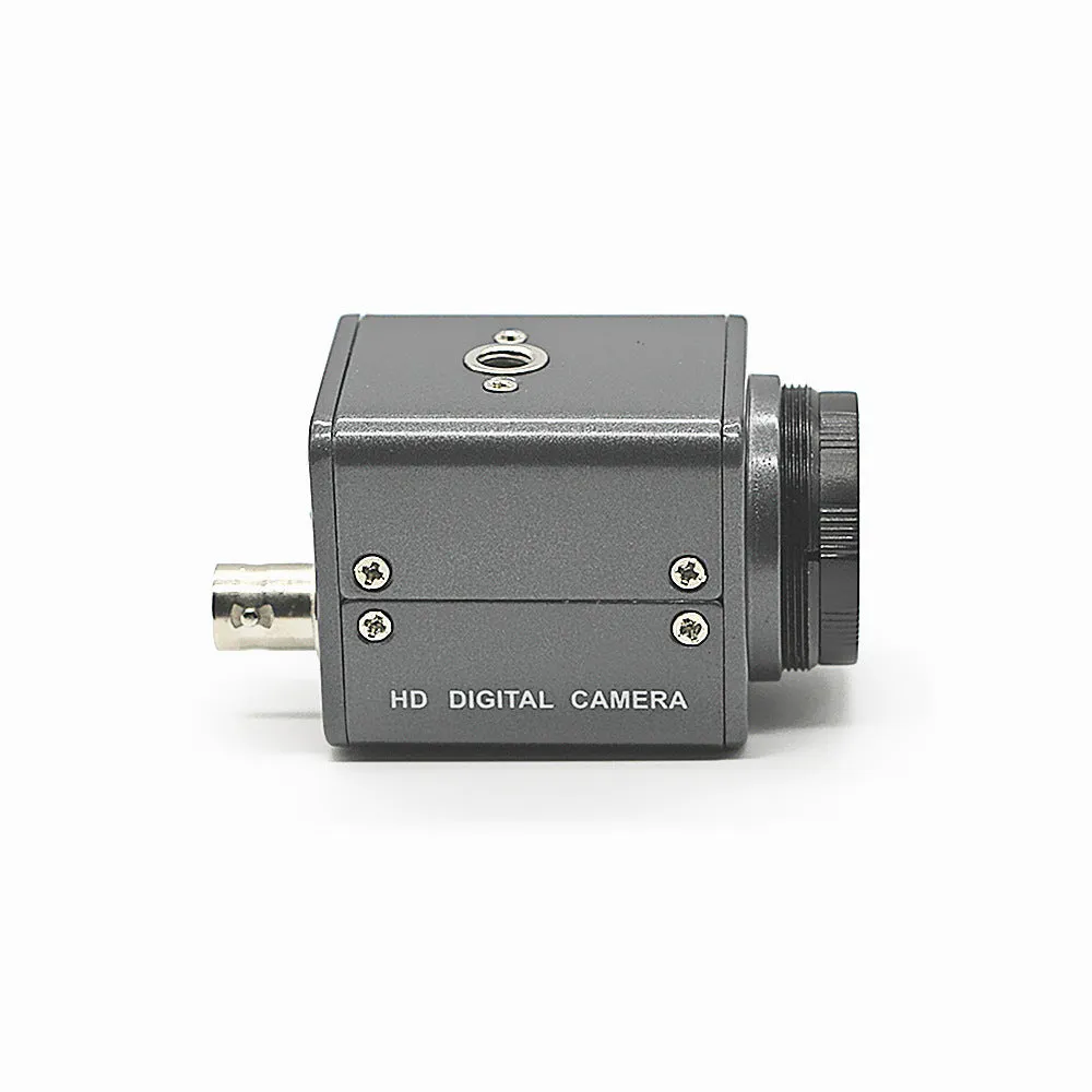 HC-109 mini mechanical microscope industrial camera with metal housing and gun-style design