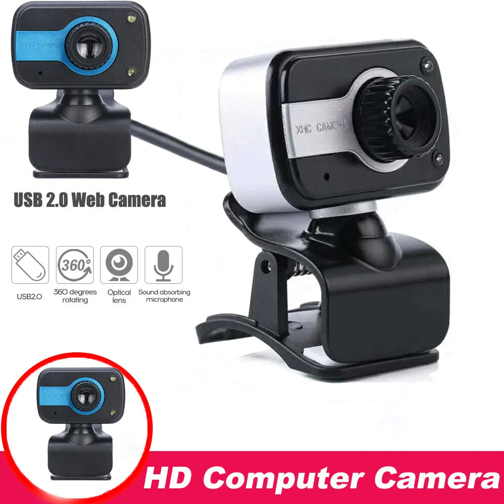 Mini driverless video camera in blue, red or white with 360-degree rotation function