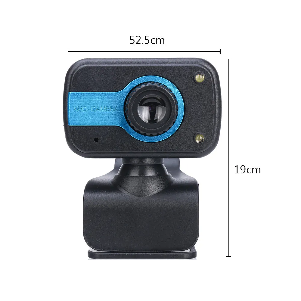 Mini driverless video camera in blue, red or white with 360-degree rotation function