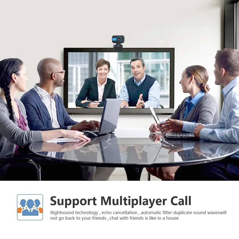 Mini driverless video camera in blue, red or white with 360-degree rotation function