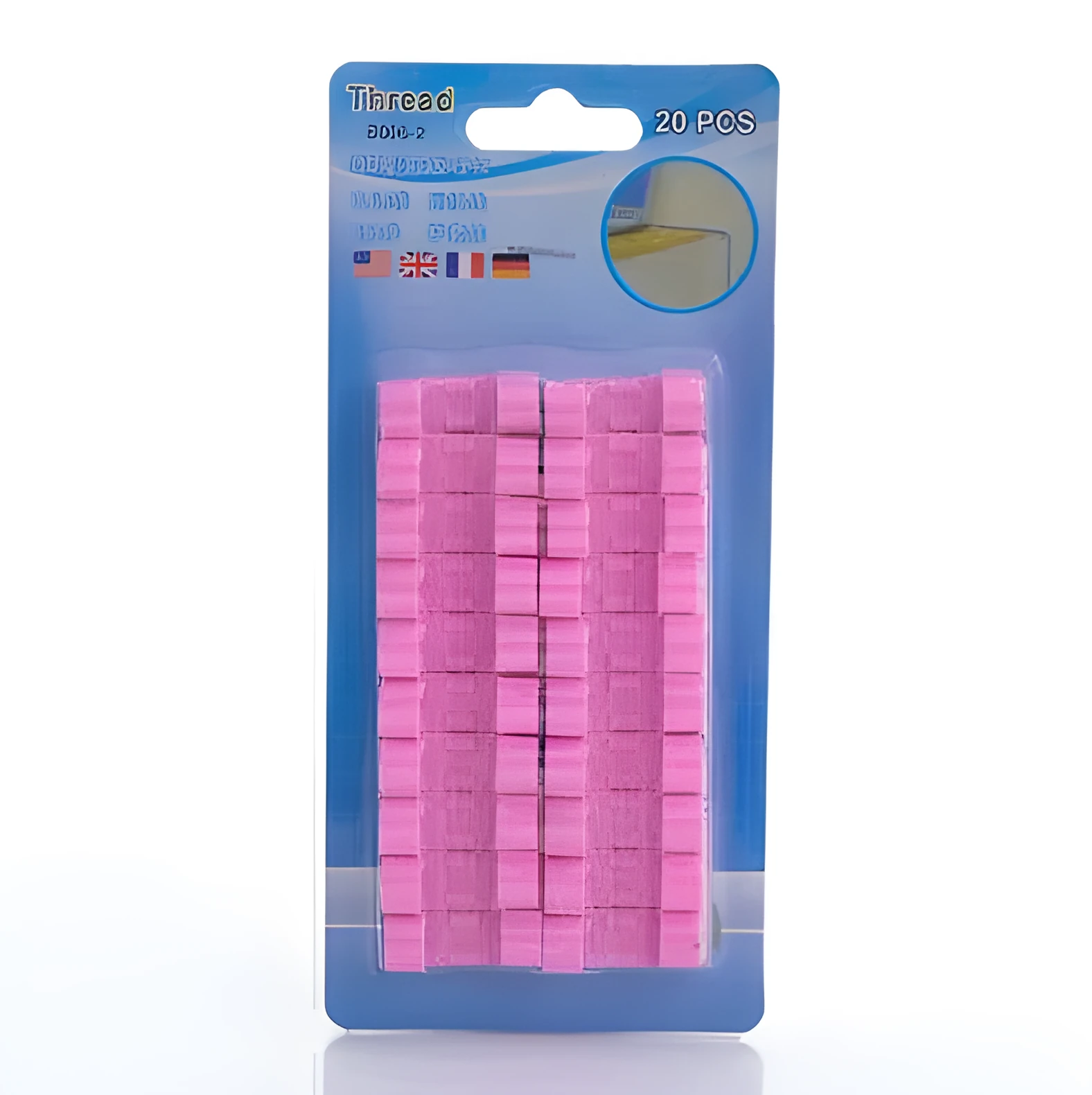 Self-adhesive wire cable organizer clips in multiple colours for cable bundling and management