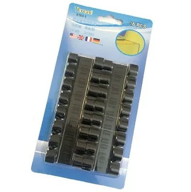 Self-adhesive wire cable organizer clips in multiple colours for cable bundling and management