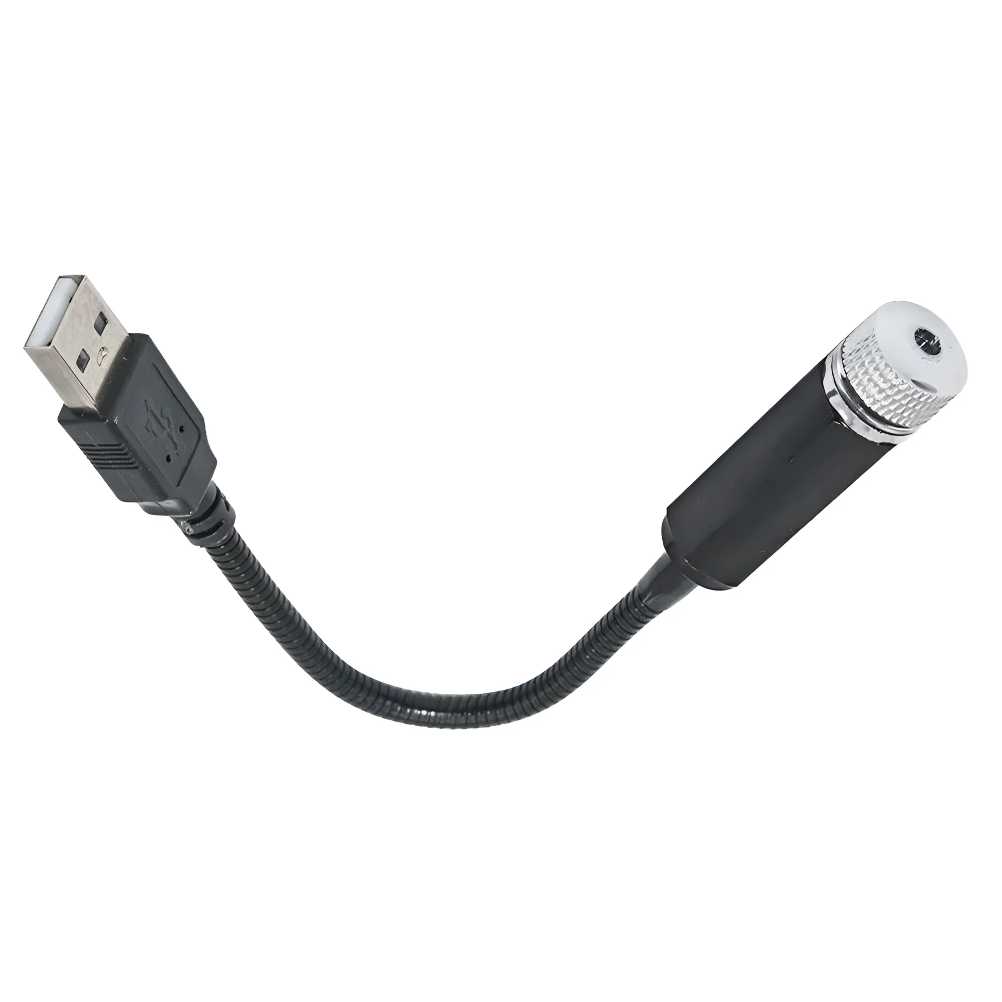 Purple starry sky car roof light with USB hose connection for GM vehicles