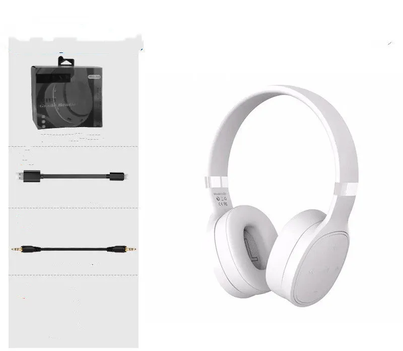 True wireless Bluetooth headphones with wired connection between earpieces showing colour options
