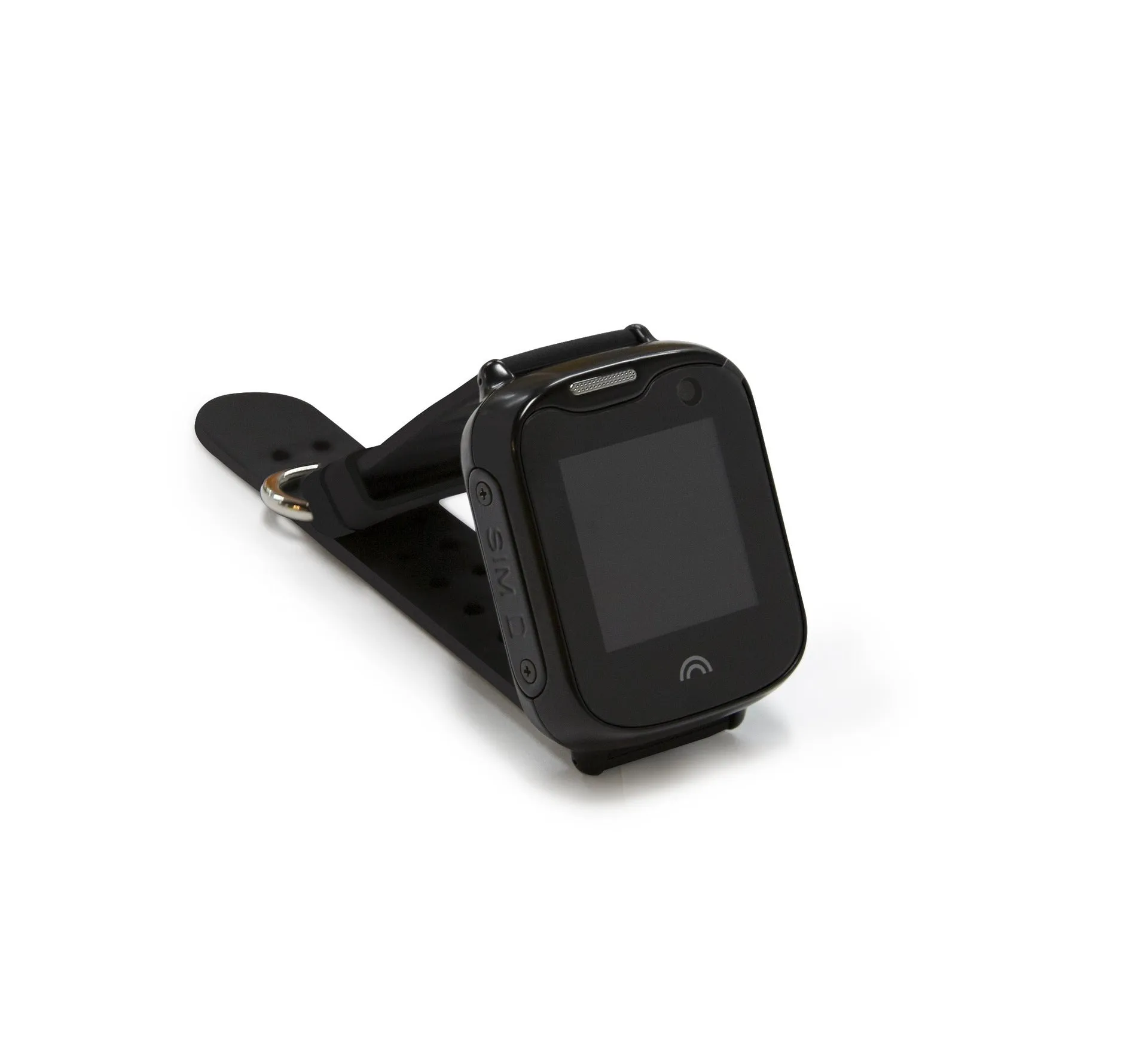 Children's waterproof smartwatch with colour touchscreen on a silicone strap.