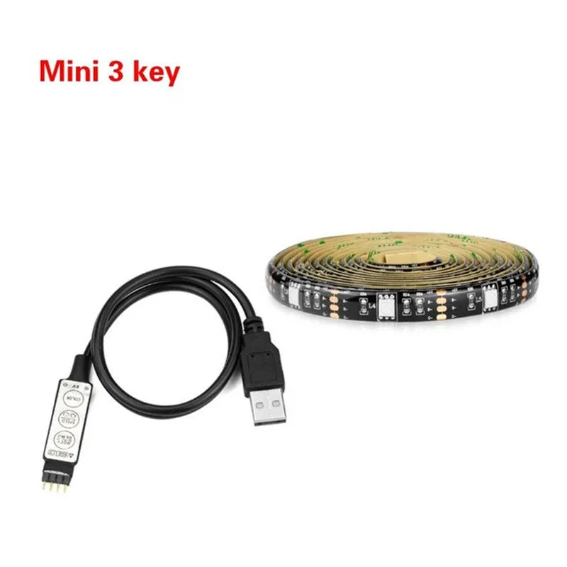 Flexible LED strip light bent into a curve, showing individual cut points between the 30 small LEDs.
