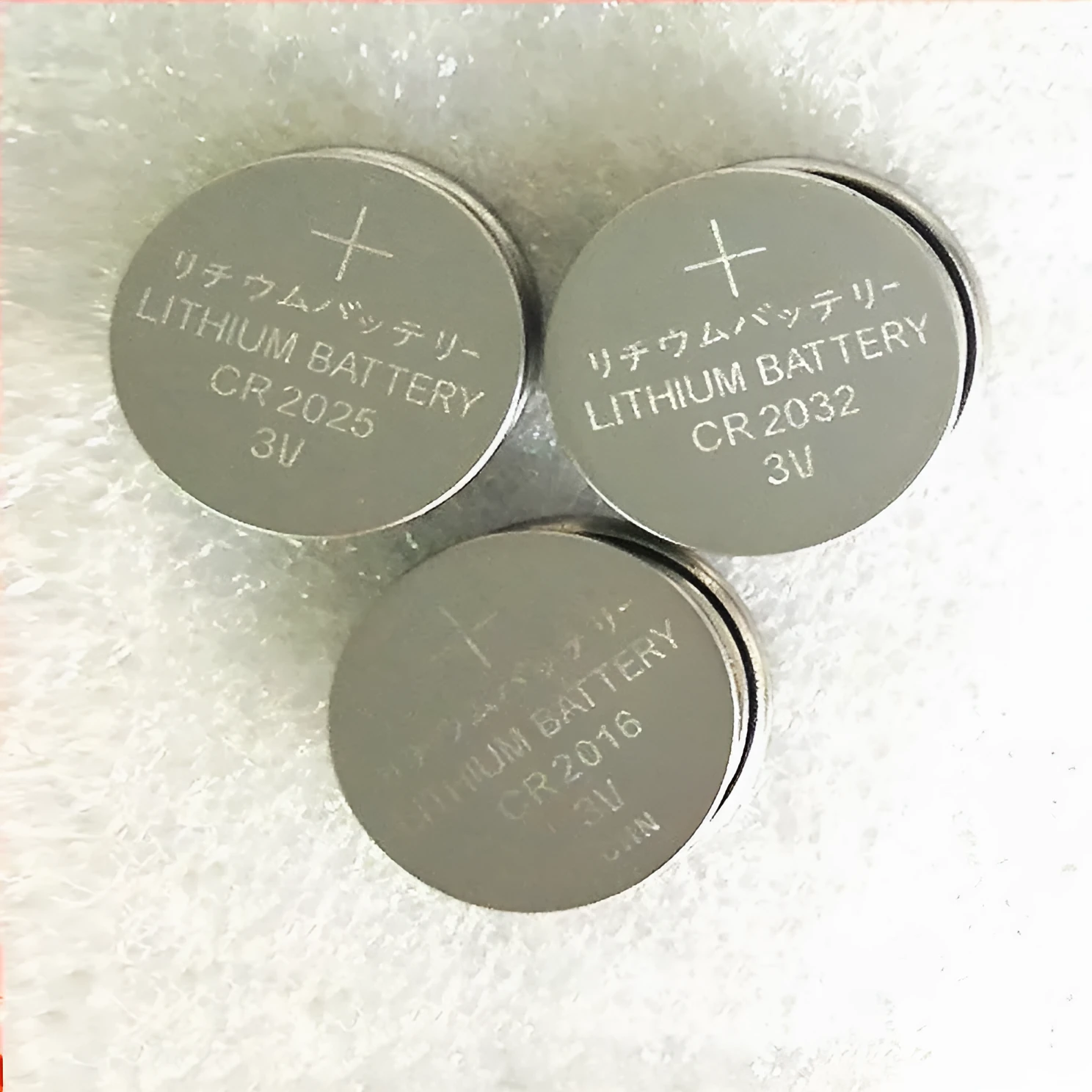 3V lithium button battery CR2032 CR2025 CR2016 20mm coin cell