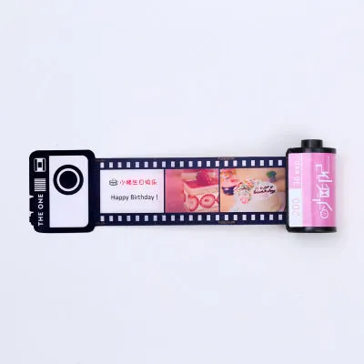 Memory colour film album in a Kodak yellow wooden box with tote bag and gifts